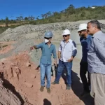 Rui Costa visita obra hídrica que abastecerá municípios do sudoeste