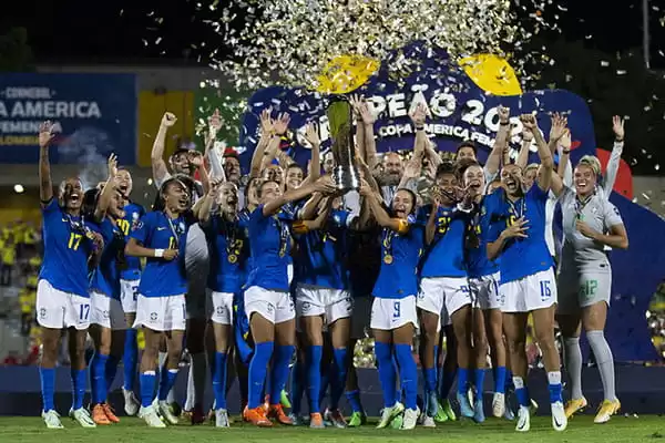 Seleção brasileira de futebol feminino vence Copa América