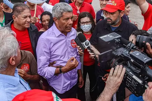 Jerônimo reforça confiança em vitória no segundo turno e agradece votação expressiva