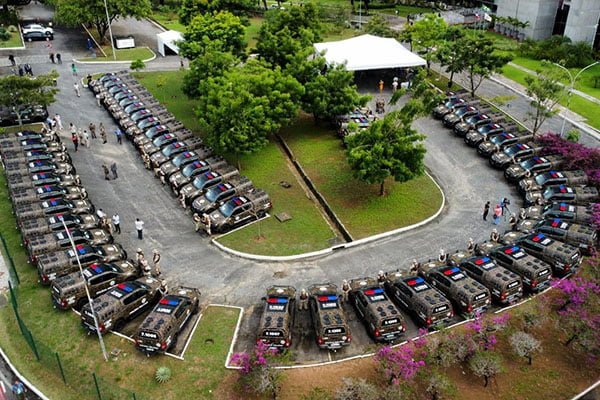 Segurança Pública ganha reforço com a entrega de novas viaturas para o interior
