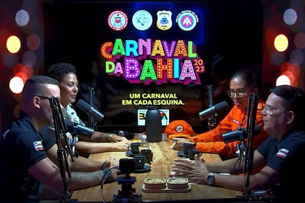 Vídeo: Podcast destaca operação de segurança no Carnaval da Bahia