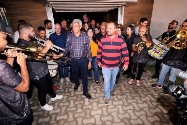Jerônimo participou do último dia de festejos juninos em Ibicuí