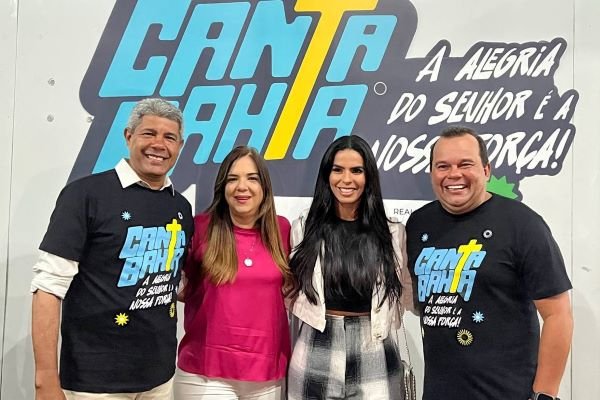 Canta Bahia: Governador prestigia segundo dia de shows no Parque de Exposições