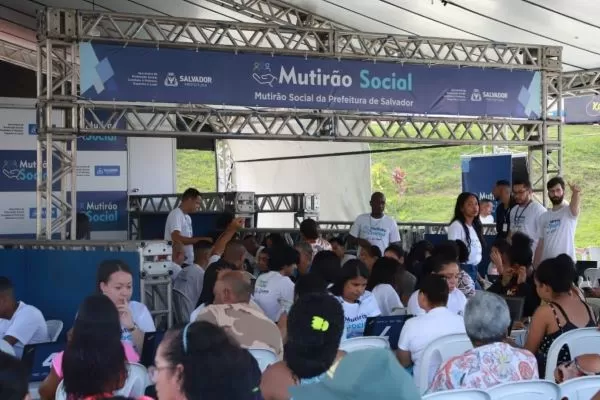 Prefeitura promove mutirão social em Cajazeiras X para atendimento do Cadastro Único