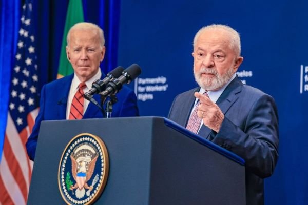 Lula e Biden lançam coalizão em defesa dos direitos trabalhistas
