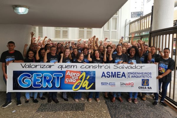 Engenheiros e arquitetos da Prefeitura de Salvador intensificam luta por gratificação