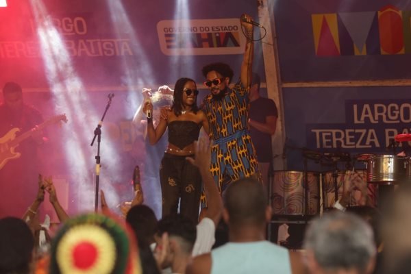 Magary Lord agita multidão no Largo Tereza Batista: “o carnaval do Pelô é o melhor!”