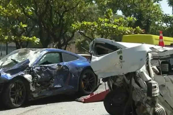 Justiça manda prender motorista de Porsche que causou acidente em SP