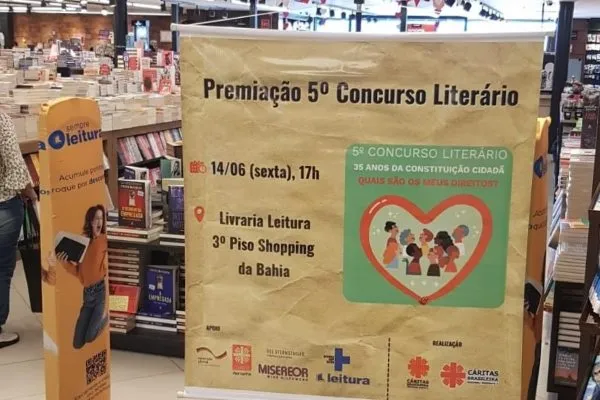 Premiação de concurso literário ocorre nesta sexta-feira (14), em Salvador