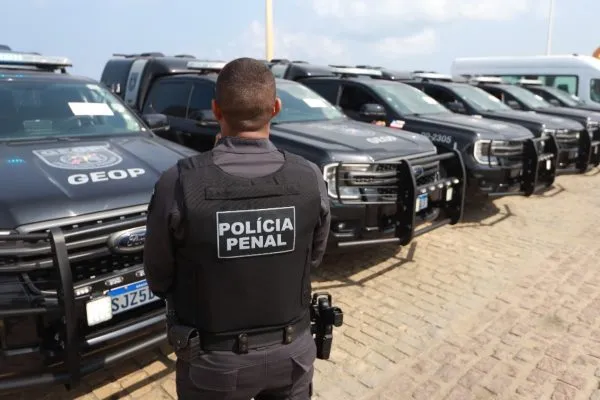 Governo da Bahia moderniza frota da Seap com novos veículos e câmeras de segurança