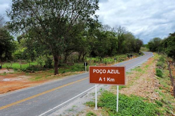 Acesso na Chapada entre Poço Azul e Nova Redenção é pavimentado