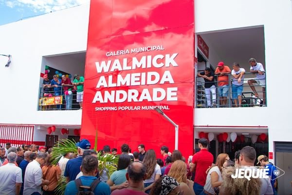 Prefeitura de Jequié inaugura galeria para camelôs e fortalece comércio popular