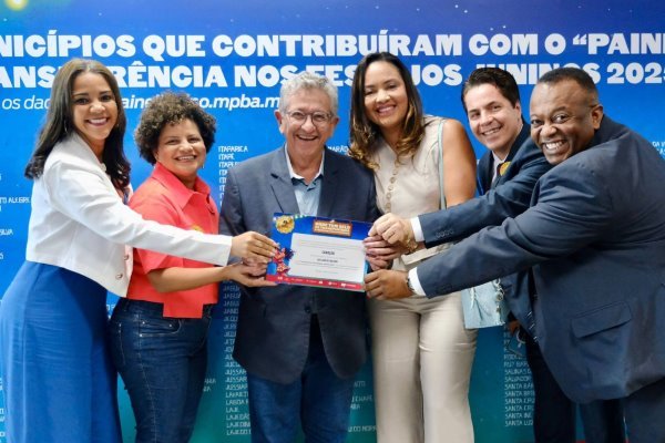 Camaçari recebe Selo de Transparência Junina e reforça compromisso com gestão responsável
