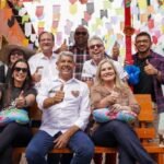 Ivana Bastos e Jerônimo reforçam apoio à cultura e ao turismo no São João de Lençóis