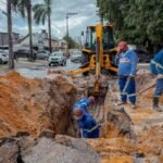 Prefeitura de Lauro de Freitas reforça drenagem em Buraquinho para evitar alagamentos