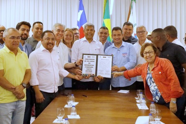 Jerônimo autoriza construção de 250 moradias do Minha Casa Minha Vida em Juazeiro