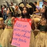 Lideranças indígenas realizam ato ALBA por ações contra mortalidade de jovens na Bahia