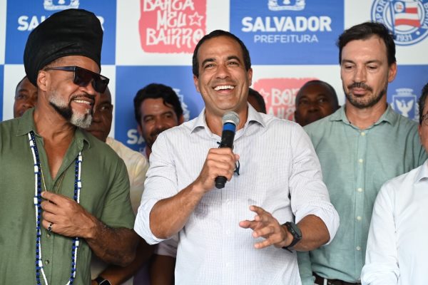 Bruno Reis e Carlinhos Brown