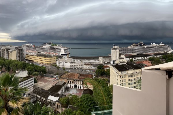 Salvador tem maior volume de chuvas do Brasil nas últimas 24h e supera média histórica de novembro
