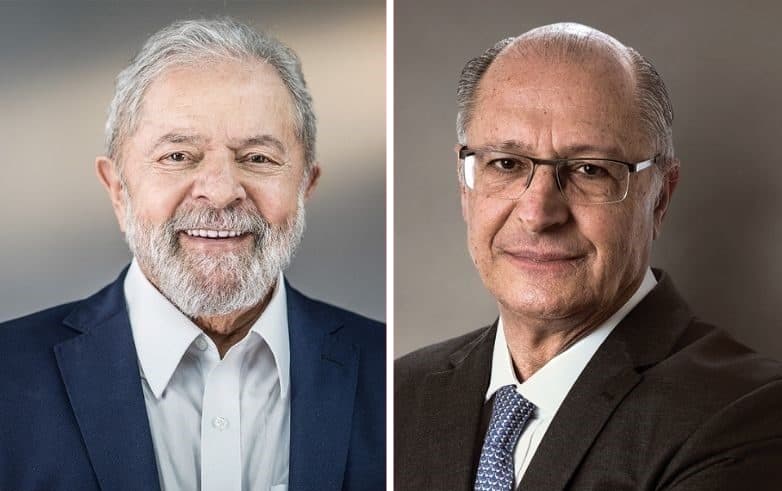 Lula e Alckmin