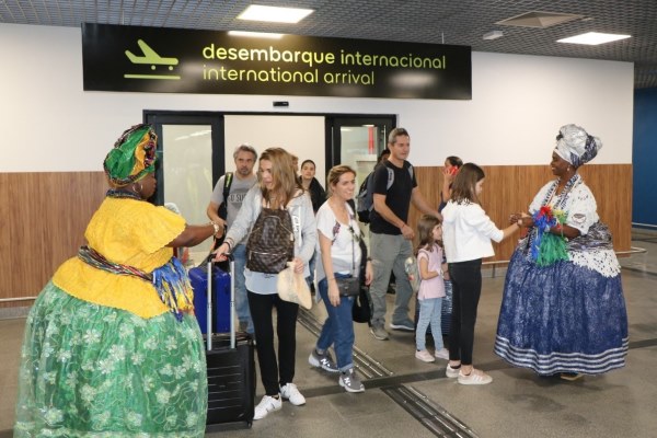 Voo Internacional turista