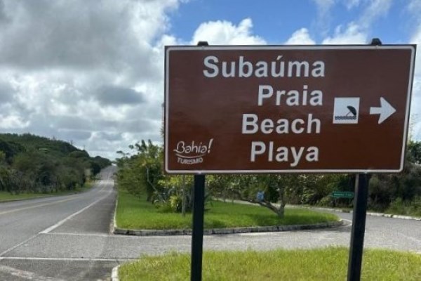 nova sinalização Setur