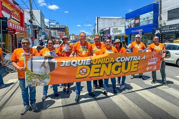Prefeitura de Jequié intensifica combate ao Aedes aegypti com mobilização nas ruas